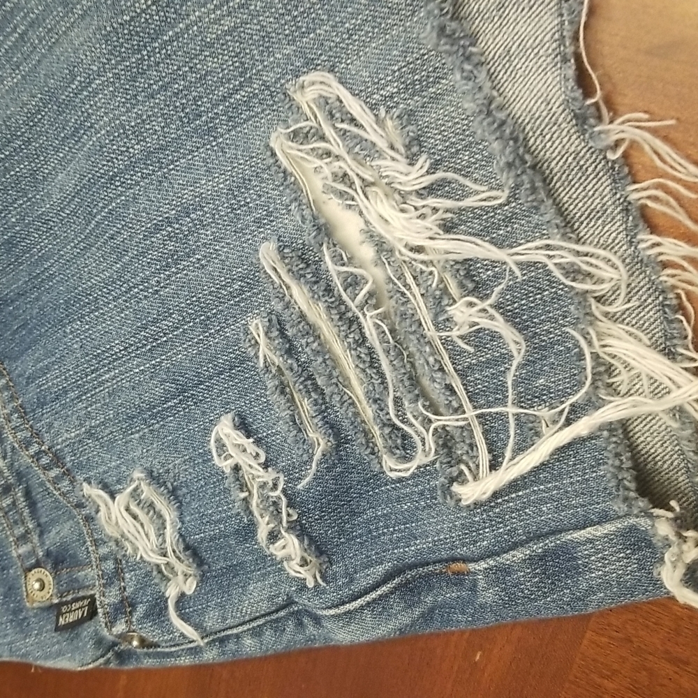 Lauren jeans co | cutoff denim shorts - Picture 9 of 9